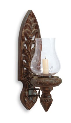 Hurricane Lamp Wall Scone,