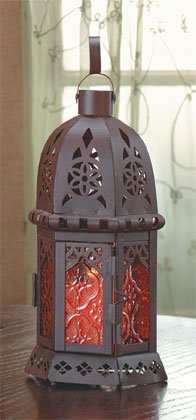 Petite Moroccan-Style Candle Lantern.
