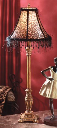 Leopard Buffet Lamp
