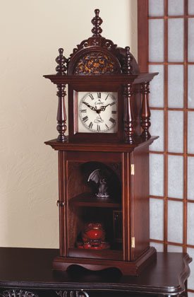 Uniquely designed wooden clock