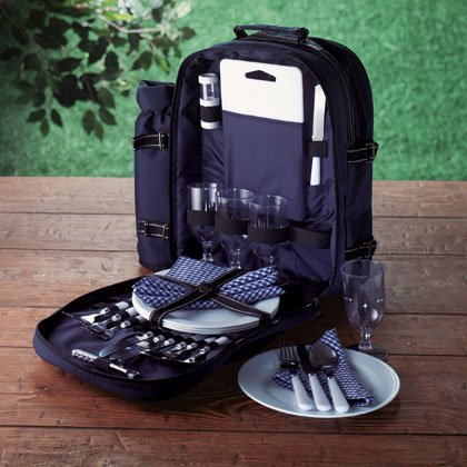 All-in-one picnic backpack