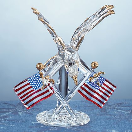Eagle and Flags