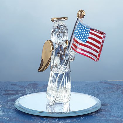 Angel with American Flag