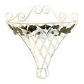 MAGNOLIA LATTICE WALL SHELF
