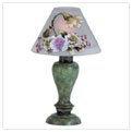 VICTORIAN FLORAL CANDLE LAMP