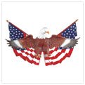 EAGLE AND FLAG WALL PLAQUE