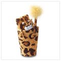 PLUSH LEOPARD STATIONERY SET
