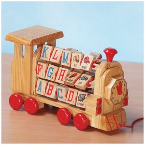 ALPHABET BLOCKS TRAIN