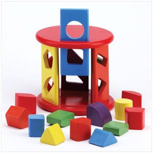 SORTING TOY SHAPES