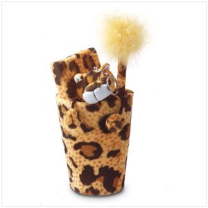PLUSH LEOPARD STATIONARY KIT