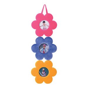 PLUSH FLOWER HANGING FRAMES