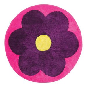 ROUND FLOWER SHAPED RUG