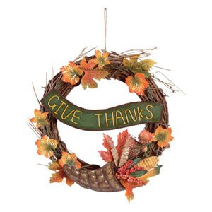 GIVE THANKS WREATH