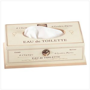 EAU DE TOILETTE TISSUE BOX