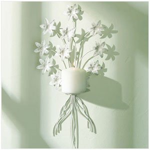 BOUQUET CANDLE SCONCE