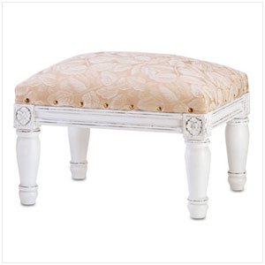 LUSHLY PADDED FOOTSTOOL