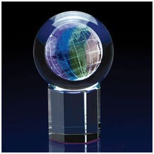 ETCHED ORB GLOBE