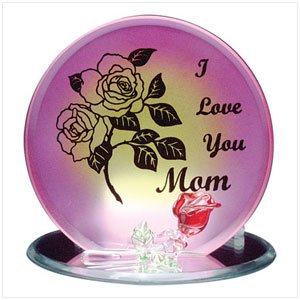 I LOVE MOM PLAQUE