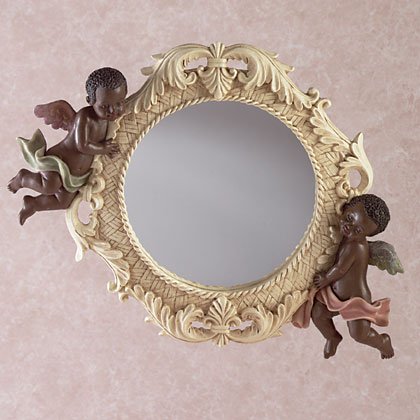 CHERUB WALL MIRROR