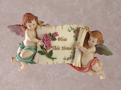 BLESS THIS HOME WALL PLAQUE