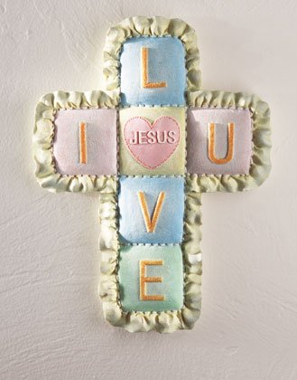 BABY QUILT WALL CROSS