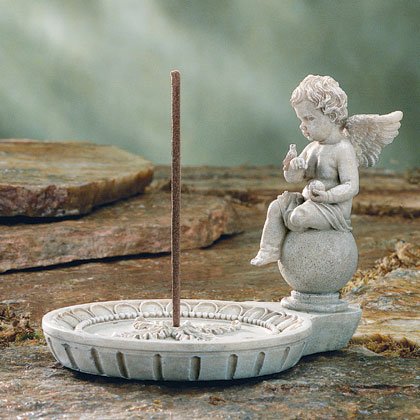CHERUB INCENSE HOLDER