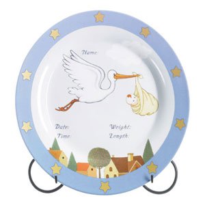 ITS A BOY BIRTH ANNOUNCMENT PLATE
