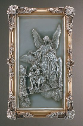 GUARDIAN ANGEL WALL PLAQUE
