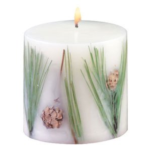 PINE SCENTED PILLAR CANDLE