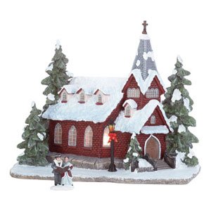 HOLIDAY CHURCH AGLOW