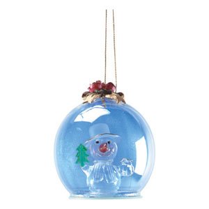HOLLY-JOLLY SNOWMAN ORNAMENT