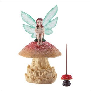 FAIRY MUSHROOM INCENSE BURNER