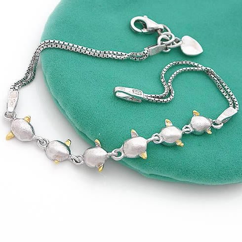 Little Flying Angel Silver (925 Sterling) Bracelet
