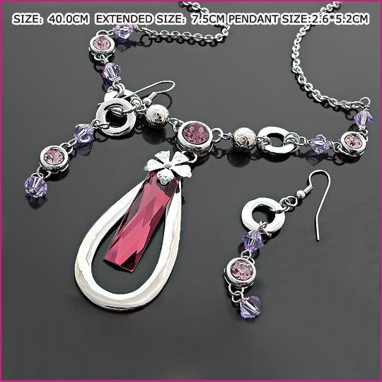Sublimate Amethyst Jewelry Set, Sets