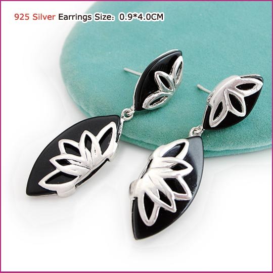 Lily Silver (925 Sterling) Earring, Earrings, Sterling Silver