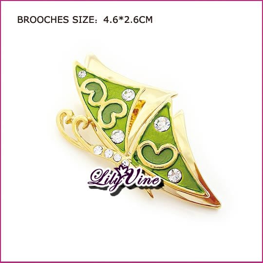 Flying Butterfly Brooch, Brooches