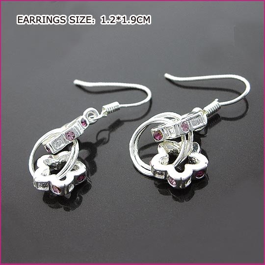 Lucky Flower Pierced Earrings, Pierced earrings, Earrings