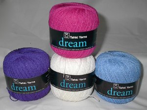 50% Discount on Tahki Dream Wool Blend Yarn Hot Pink #012