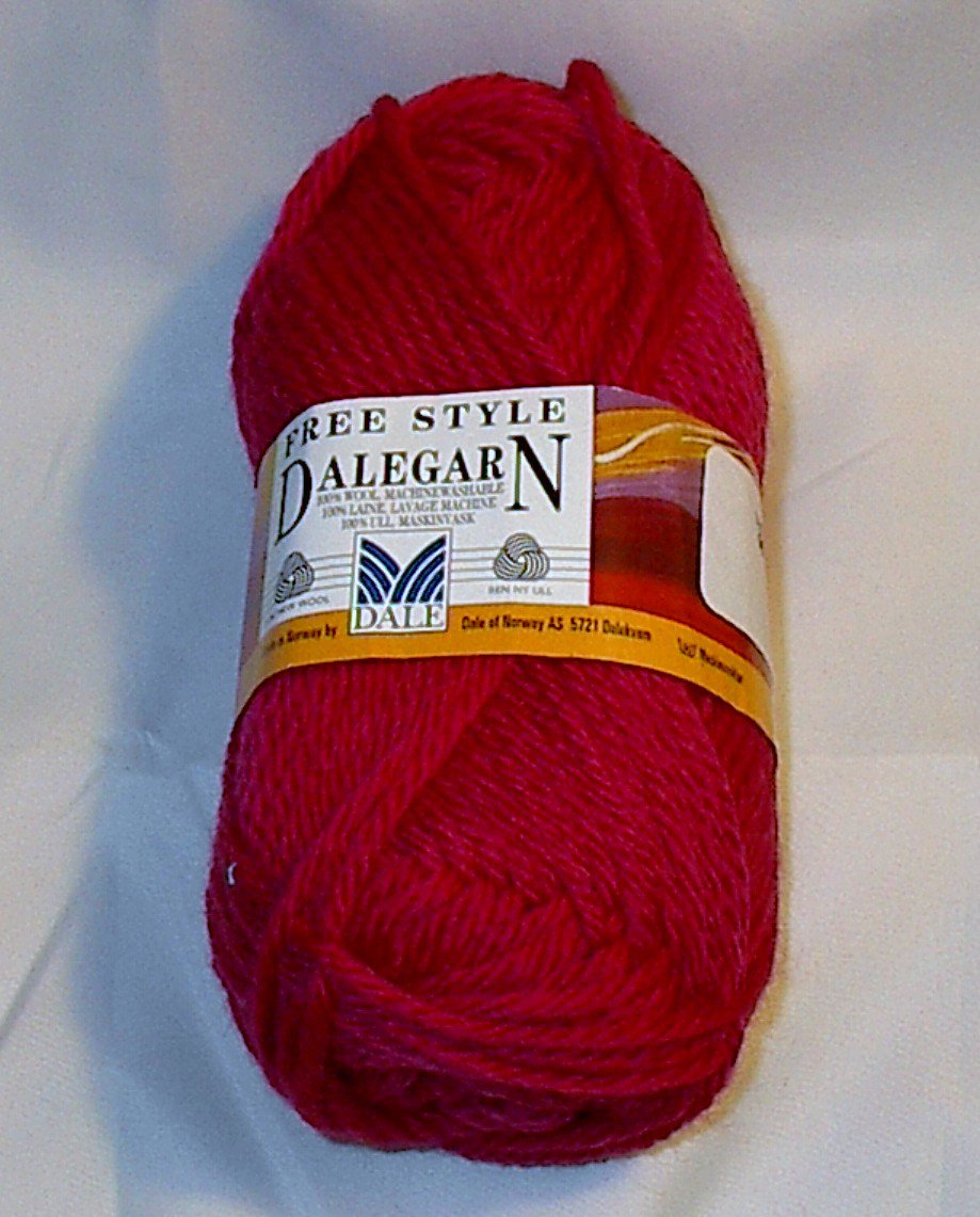 Dale of Norway Dalegarn Free Style 100 Wool Yarn 4417 Pink