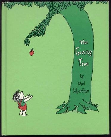 Shel Silverstein - The Giving Tree, HC noDJ - A Poignant Classic!