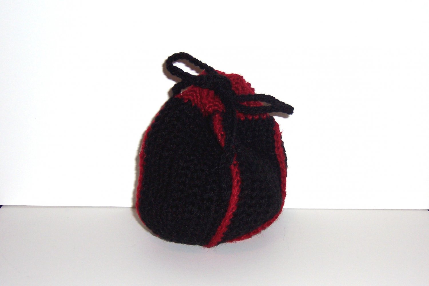 Black & Red Dice Bag ~ Large