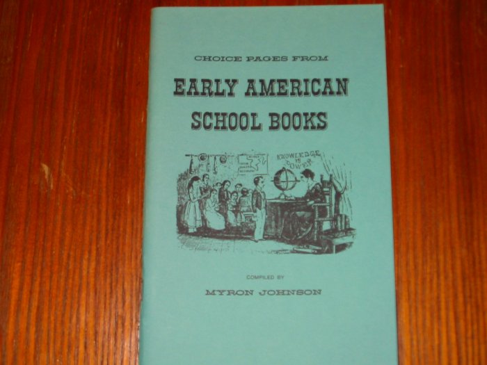 Early American School Books