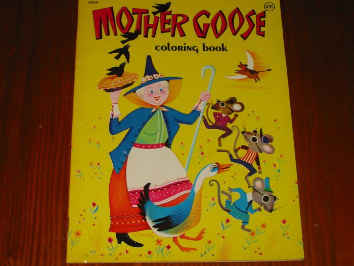 Mother Goose Coloring Book