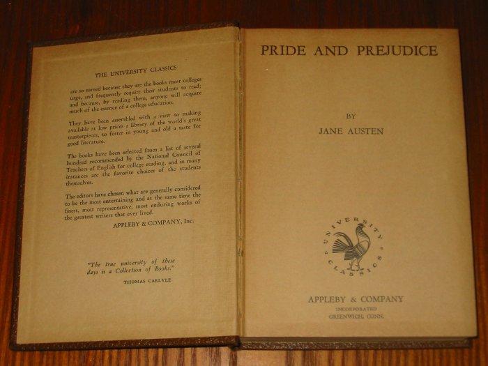 Pride And Prejudice