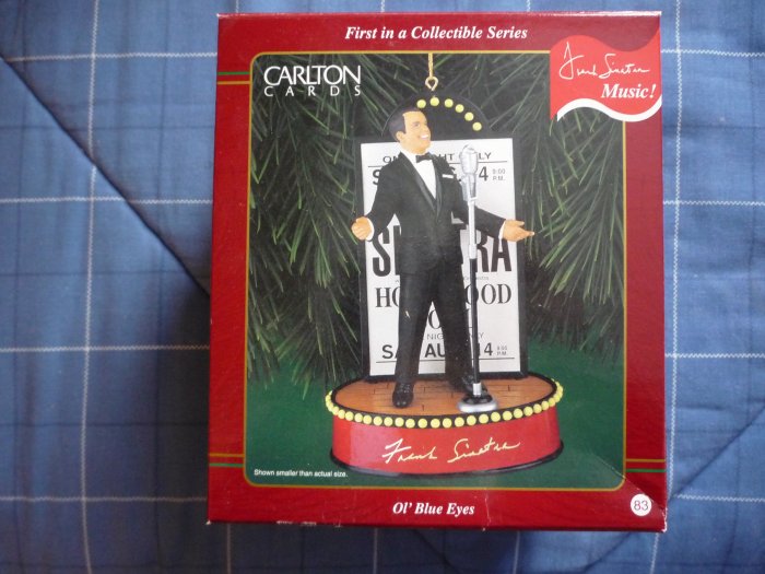 frank sinatra singing ornament carlton frank sinatra singing ornament carlton