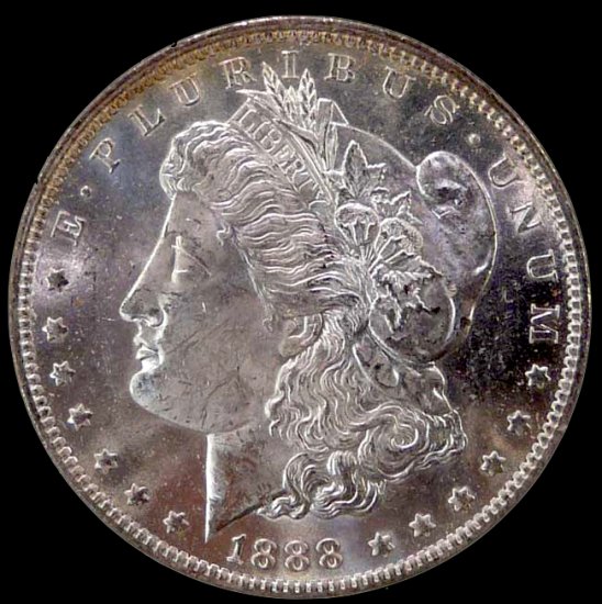1888-O MS64 DMPL Morgan $1