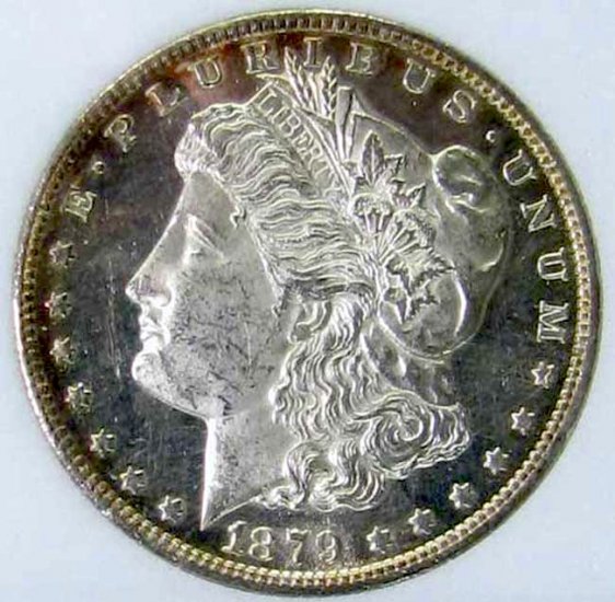 1879-S Morgan $1 NNC MS66 DMPL