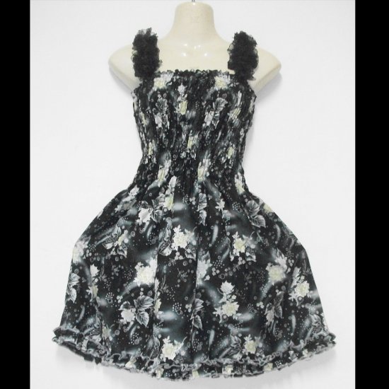Sexy Black Maxi Hippie Gypsy Boho Summer Cocktail short Dress S-L