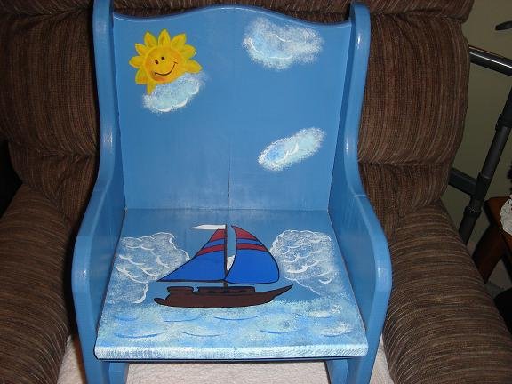 Sailboat Childrens Chair