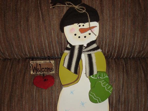 Standing Snowman